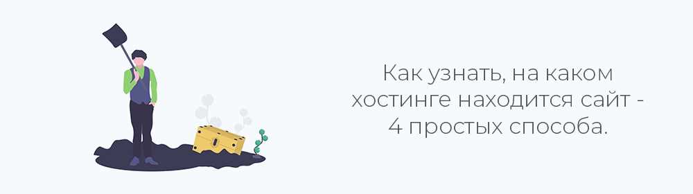 Как определить хостинг сайта